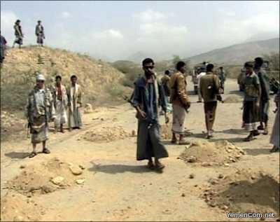 مقاتلي من جماعة الحوثي - ارشيف