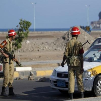 أفراد من الشرطة العسكرية اليمنية