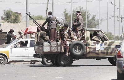 تجهيزات عسكرية حوثية لإسقاط محافظة تعز