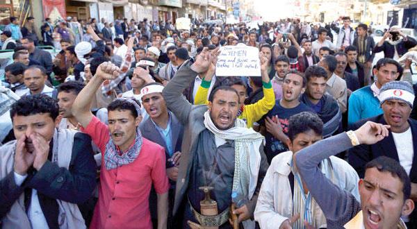 ميليشيا الحوثيين وأنصار صالح يديرون اليمن