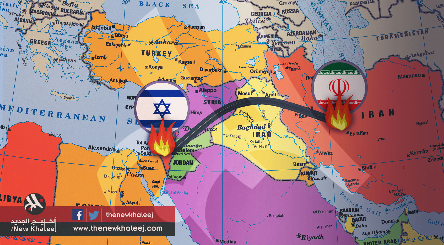 في عام 1968 أسست (إسرائيل) وإيران - التي كان يحكمها الشاه آنذاك 