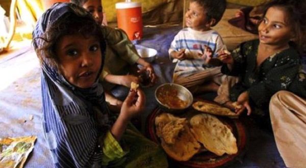 اليمن يتصدر قائمة الدول من حيث عدد السكان المتأثرين بانعدام الأمن الغذائي