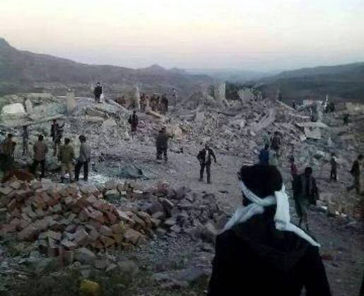 مليشيات الحوثي تفجر منزل الشيخ الدعام في الرضمة وتنصب عدة نقاط على طريق صنعاء الضالع ( صورة )