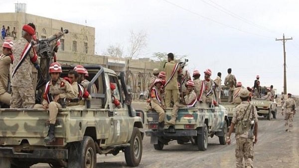 لواء عسكري بكامل عتاده يدخل على خط المعارك في نهم شرق صنعاء