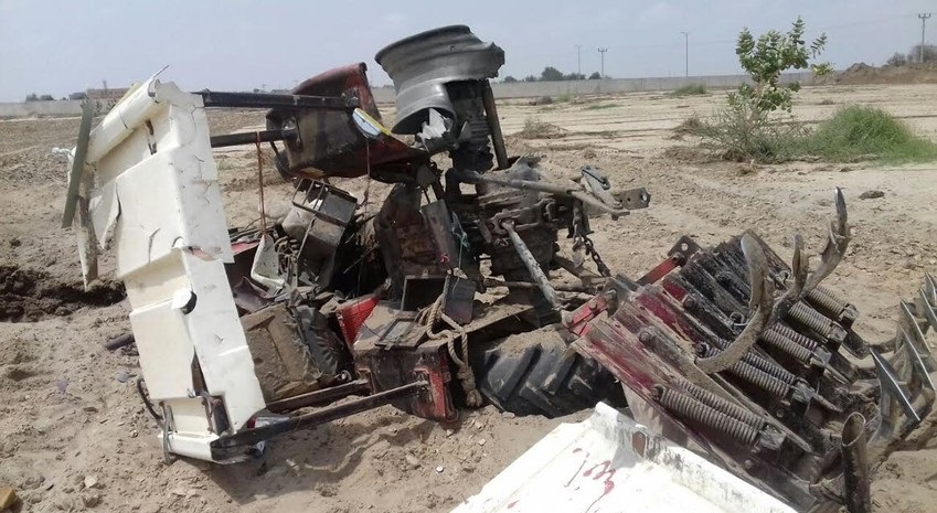 إصابة أربعة أشخاص بانفجار لغم أرضي زرعه الحوثيون شرق جازان السعودية (صور)