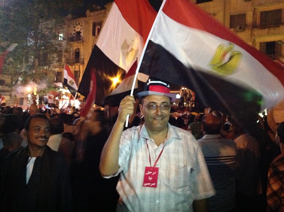 صلاح الصيادي عضو فريق لتنظيم إحتجاجات ضد الرئيس هادي