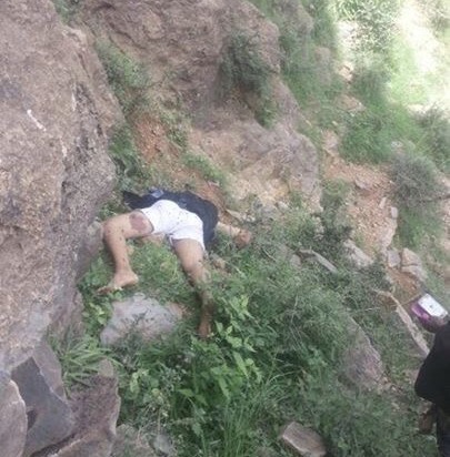 سكان في مدينة إب يعثرون على جثة مجهولة الهوية وعليها آثار تعذيب