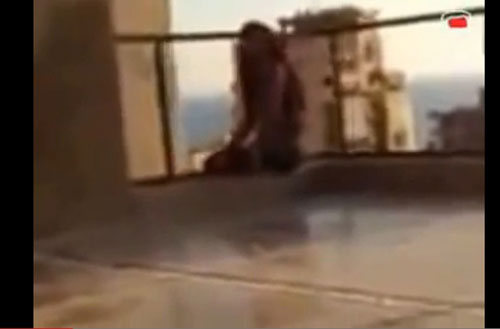 فيديو: تفاصيل انتحار لبنانية أمام زوجها