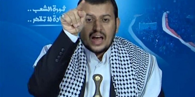 زعيم المليشيات المسلحة عبدالملك الحوثي