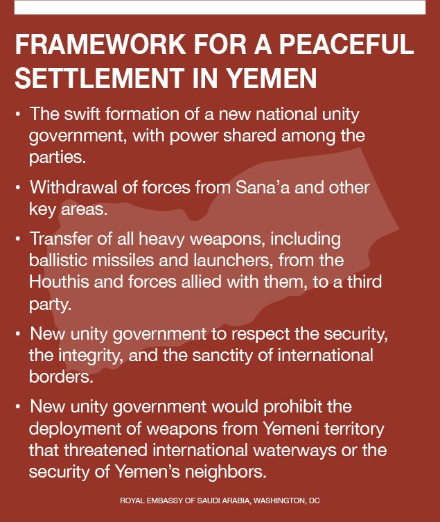 مضامين مبادرة السلام التي قدمها وزير الخارجية الأمريكي لإنهاء الصراع في اليمن