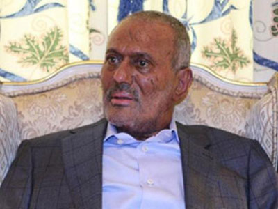 الرئيس صالح يرقد في مستشفى 48 منذ يومين ويعاني من مشاكل صحية ونف