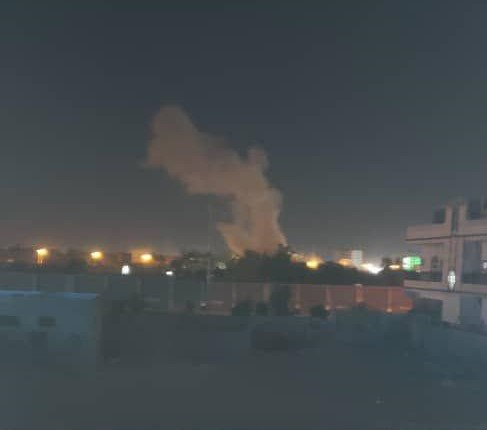 قصف صاروخي حوثي على مدينة مأرب