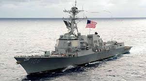 قبل أسبوع من تنصيب الرئيسة.. إبحار سفينة حربية أمريكية بمضيق تايوان 