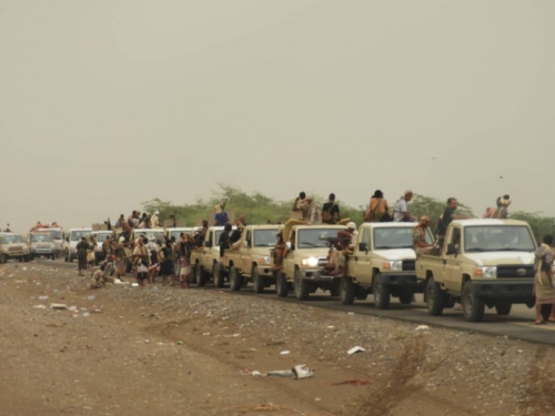 القوات المشتركة تصد هجومًا حوثيًا عنيفًا في الدريهمي 
