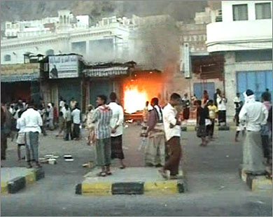 الاحتجاجات الأخيرة أثارت المخاوف بشأن وحدة اليمن