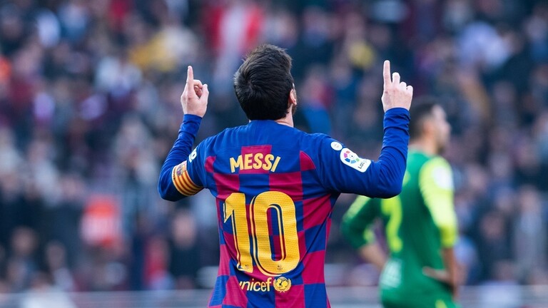 ميسي يحطم رقما قياسيا جديدا بقميص برشلونة