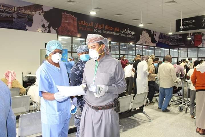 توزيع كاميرات حرارية للكشف عن فيروس كورونا في المنافذ والمطارات اليمنية