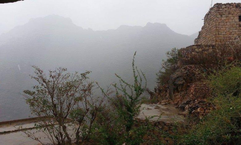 أمطار رعدية غزيرة تشهدها هذه المناطق في اليمن غداً الأربعاء