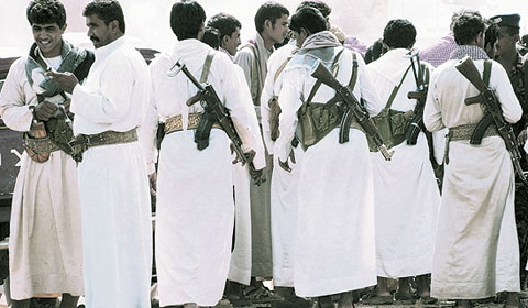 الداخلية تقر منع السلاح في صالات الأعراس بالعاصمة صنعاء
