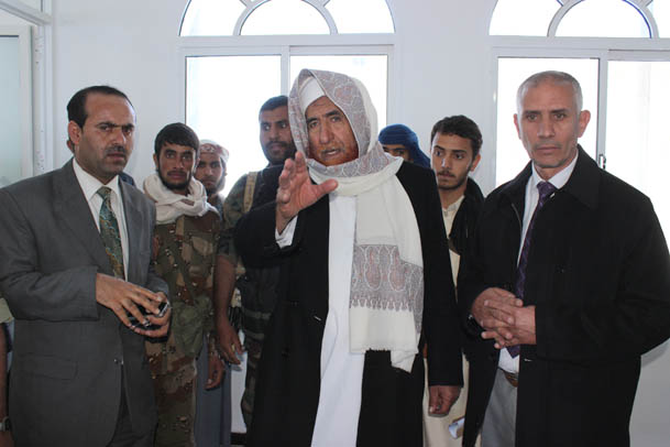 الشيخ عبدالمجيد الزنداني في زيارة استطلاعية لمؤسسة اليتيم التنموية