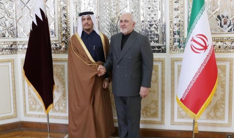 زيارة مفاجئة من وزير الخارجية القطري إلى إيران بعد يوم من مقتل سليماني