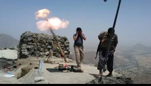 الحوثيون يشنون قصفًا عنيفًا على جبهة ثرة بلودر