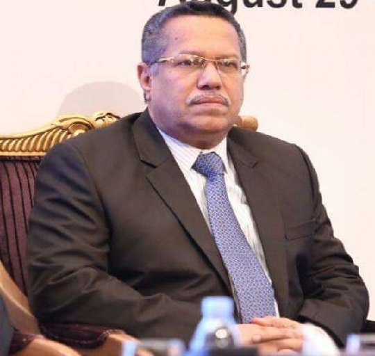 رئيس وزراء الحكومة الشرعية أحمد عبيد بن دغر