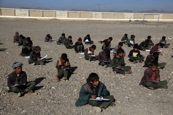 طلاب في صنعاء