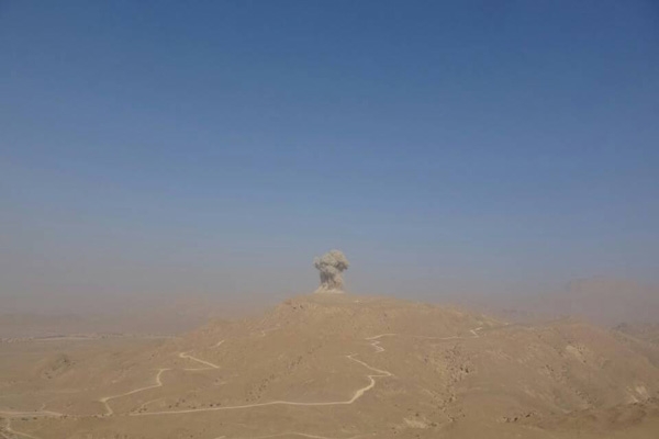 الجيش اليمني يحرر جبل القعيطة الاستراتيجي بالمتون في الجوف من المليشيا