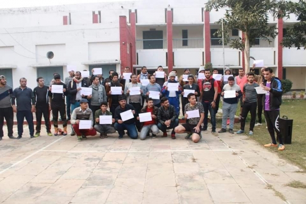 وقفة احتجاجية لطلاب اليمن في الهند