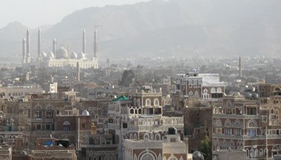 من جانب من العاصمة اليمنية صنعاء - ارشيف