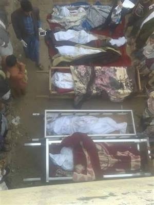 رصاص مجهول يقتل ثمانية أشخاص في مخيم عرس بإحدى قرى إب