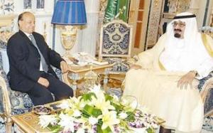 الرئيس هادي والعاهل السعودي