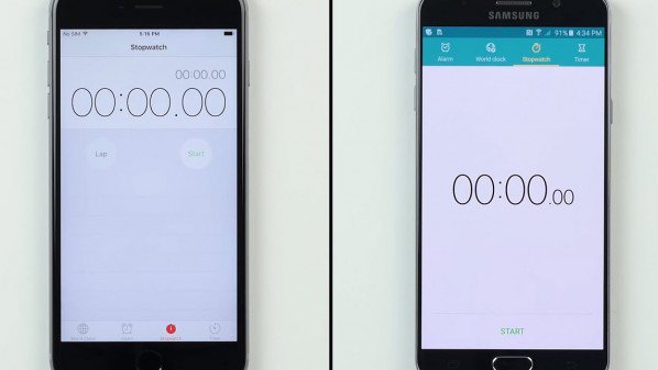 هاتف iPhone 6s Plus يتفوق على Note 5 في اختبار السرعة
