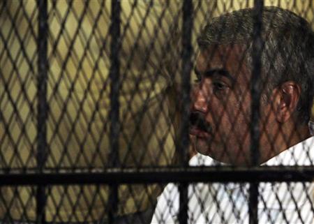 رجل الاعمال المصري هشام طلعت مصطفى في محكمة بالقاهرة في 2008
