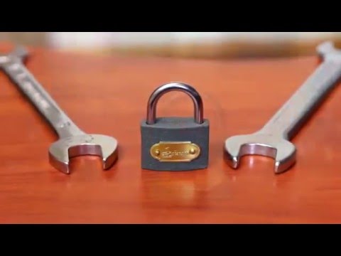 بالفيديو: كيف تكسر قفلا في خطوة واحدة