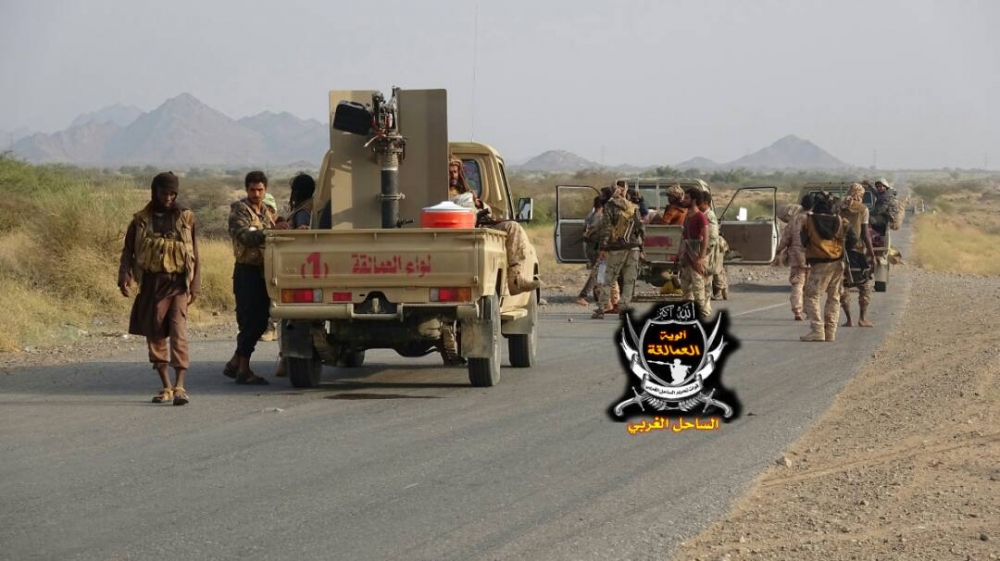 تقدم لقوات العمالقة في حيس وغارات لطيران التحالف وتدمير عتاد وتعزيزات للمليشيات الحوثية