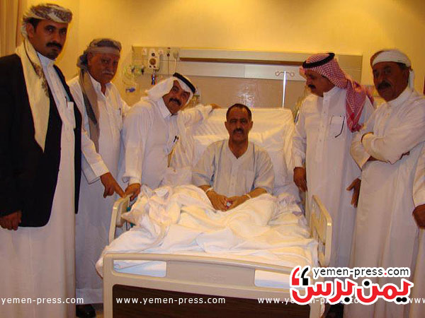 تسريب أول صورة لـ يحي الراعي في المستشفى العسكري بالرياض
