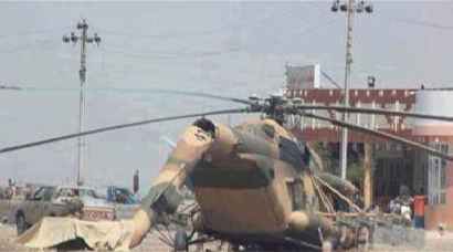 صورة الطائرة التي أسقطت بمحافظة مأرب وكانت تقل 12 ضابطا وفردا