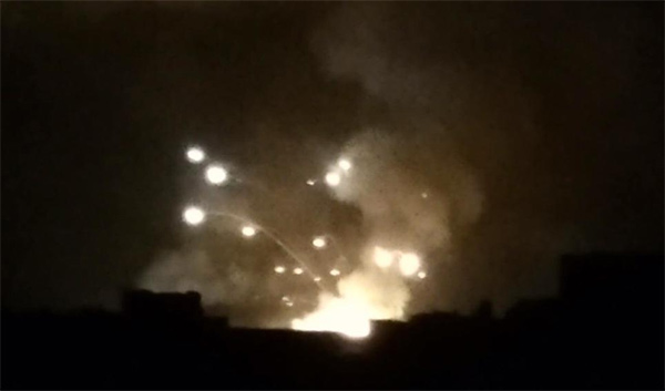 غارات جوية تستهدف قاعدة الديلمي ومواقع المليشيات بالعاصمة صنعاء