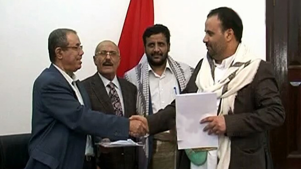 الحوثيون أجبرو «صالح» على إلقاء خطاب مكتوب عشية سبتمبر متضمنا لاءات ثلاثة