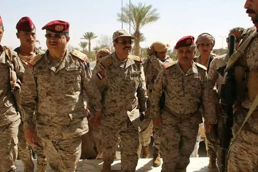 الفريق علي محسن يصل «مأرب» ويُكلّف اللواء القميري بالقيام بأعمال قائد المنطقة العسكرية الثالثة
