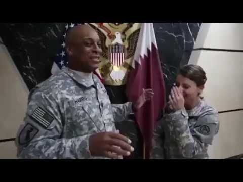 بالفيديو.. جنود امريكيون يسخرون من العلم القطري والخارجية تستدعي السفيرة الأمريكية