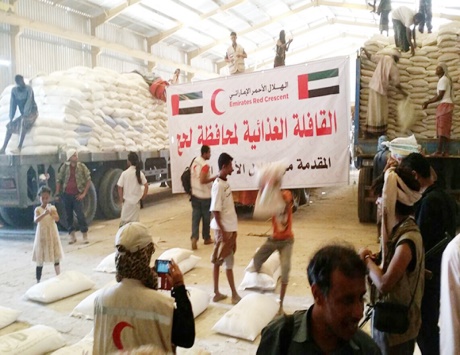 الهلال الأحمر الإماراتي يوسع عملياته الإغاثية في اليمن