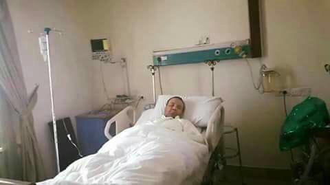 صورة لصالح الصماد «رقود» في مستشفى وغموض ما يزال يلف مصيره