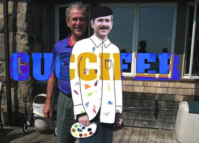 اختراق بريد عائلة جورج بوش ونشر صور عارية له