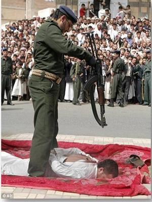 تنفيذ حكم إعدام في اليمن قبل اعوام (صورة تعبيرية - أرشيف)