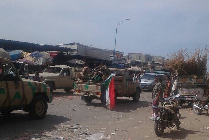 وصول الدفعة الثالثة من الجيش السوداني إلى مدينة عدن
