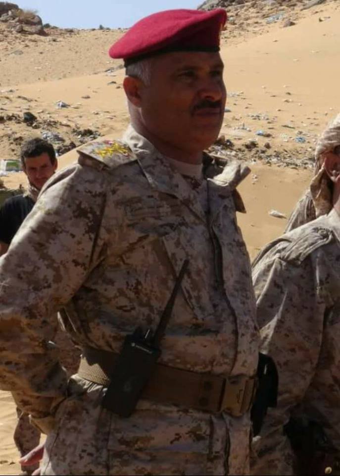 استشهاد قائد عسكري في الجيش الوطني في مواجهات مع الحوثيين شرق صعدة