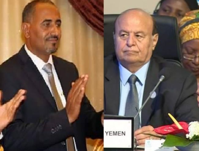 «الزبيدي» يطالب الرئيس هادي بفتح صفحة جديدة يقول انه لا يفكر بإعلان الانفصال